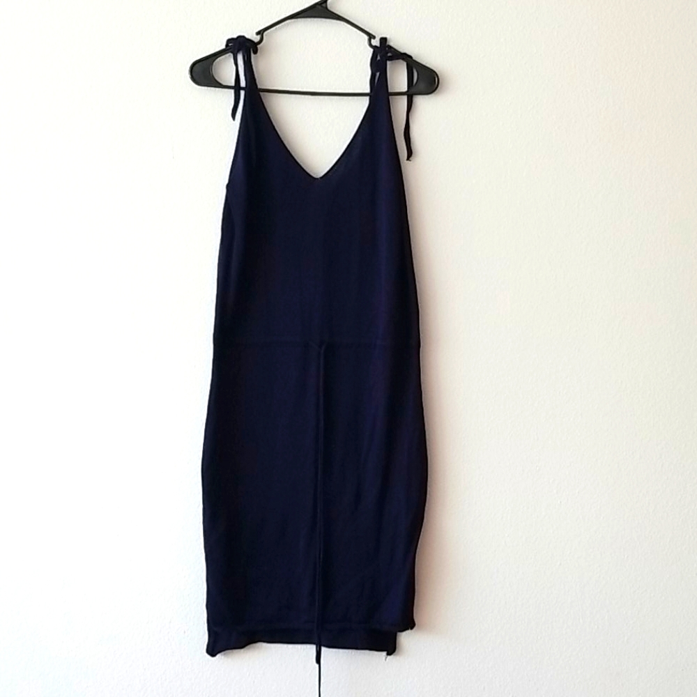 Navy Knit Dress